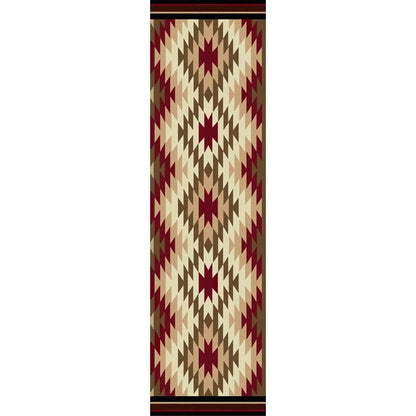 Cosmic Burst Rug – Red – alternate view