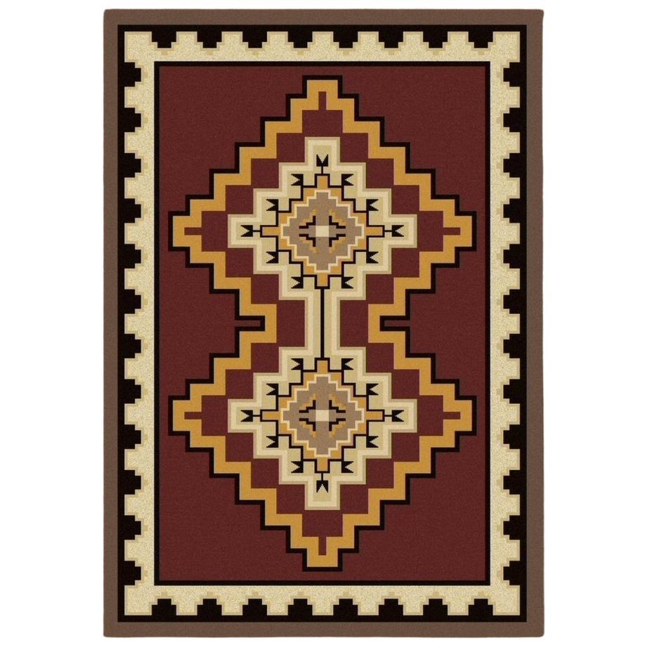 Council Of The Chiefs Rug – Red – alternate view