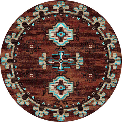 Death Valley Rug – Rust – pattern detail