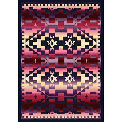 Desert Morning Rug – Sunset – lifestyle