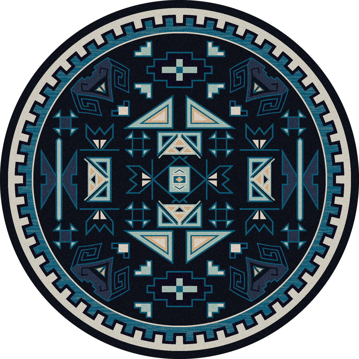 Desert Rams OKA Rug – Contemporary – alternate view