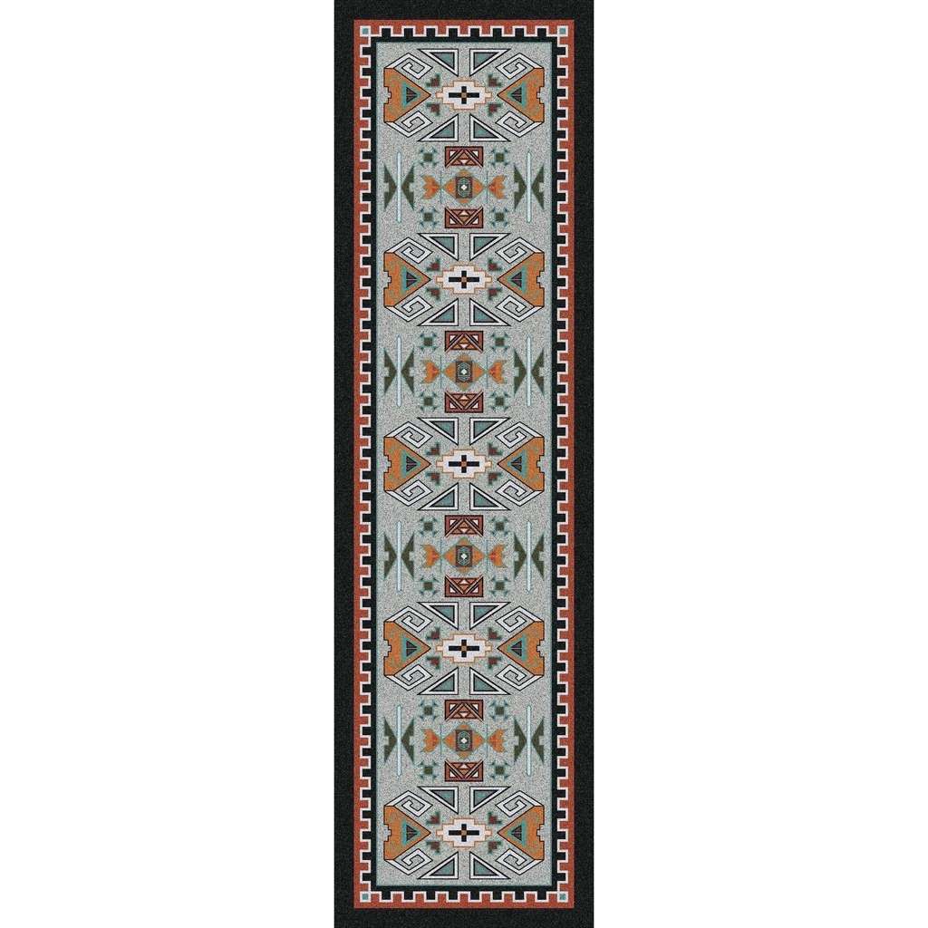 Desert Rams OKA Rug – Rust – alternate view