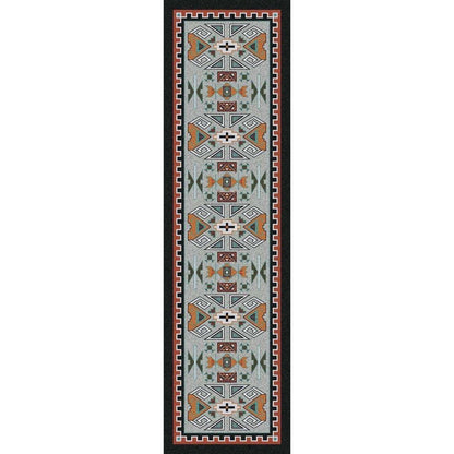 Desert Rams OKA Rug – Rust – alternate view