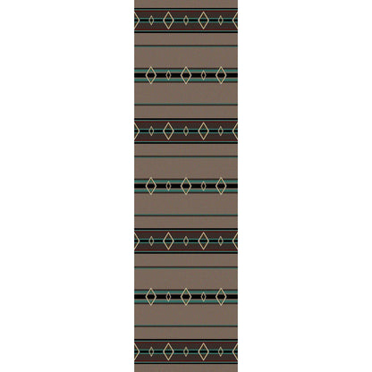 Desert Times Rug – Turquoise – alternate view