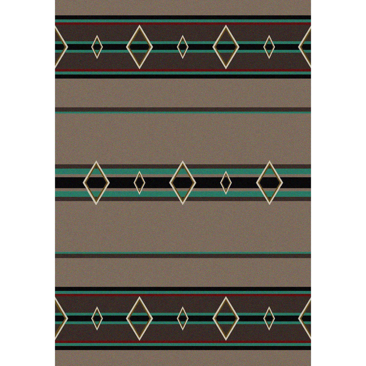 Desert Times Rug – Turquoise – lifestyle
