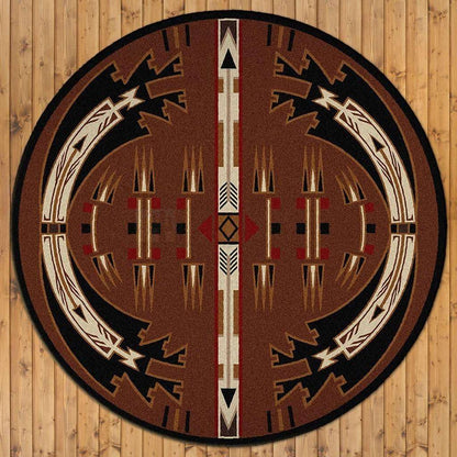 Desert Vandals Rug – Brown – lifestyle