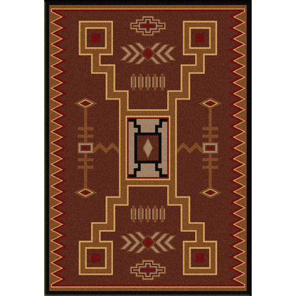 Desertstorm Rug – Brown – lifestyle