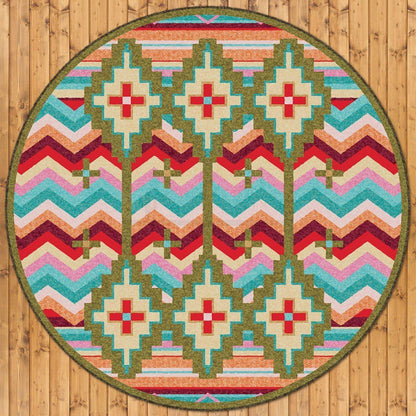 Desierto Rug – Bright – pattern detail