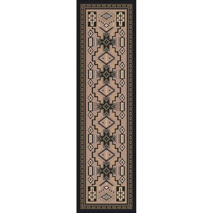 Double Cross Rug – Sandman – alternate view