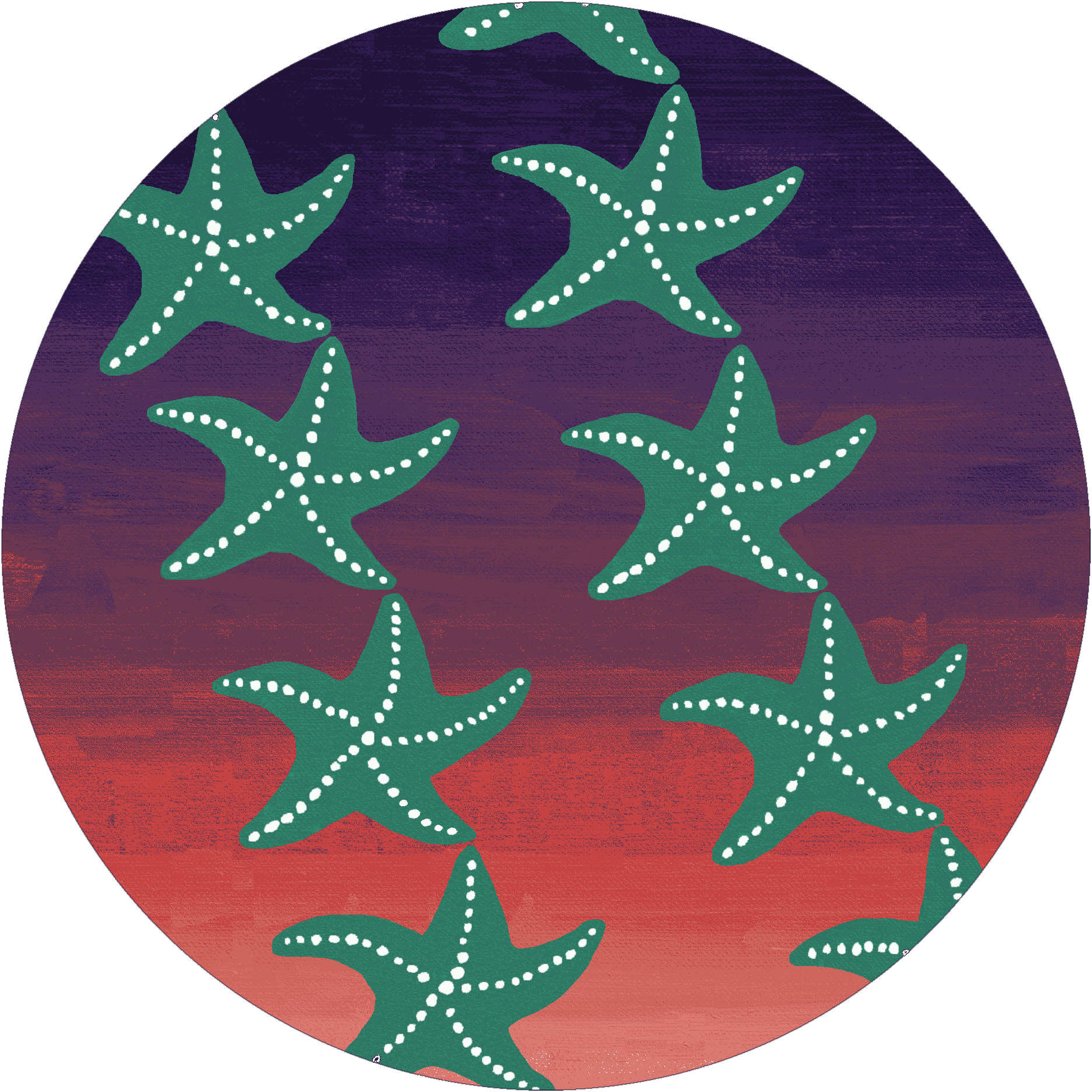 Dry Desert Night - Sunset-CabinRugs Southwestern Rugs Wildlife Rugs Lodge Rugs Aztec RugsSouthwest Rugs