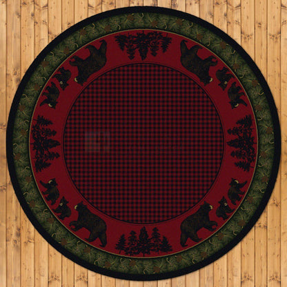 Familia Ursa Rug – Multi – pattern detail