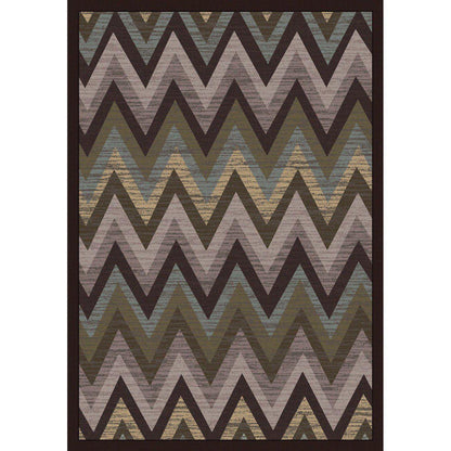 Flames From Above Rug – Cool Earth – pattern detail