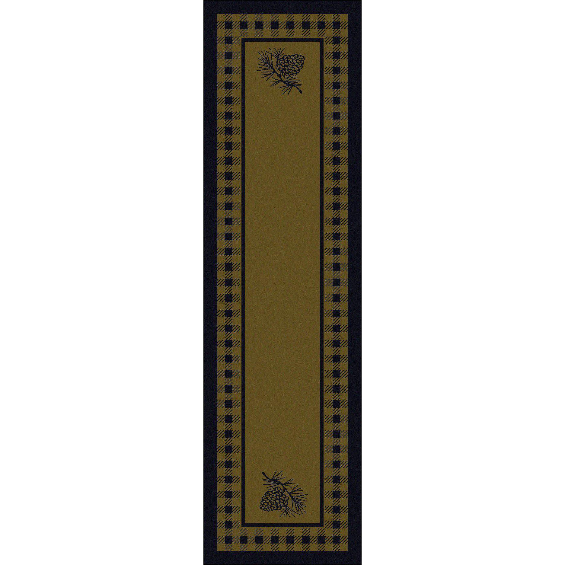 Forest Refuge Rug – Green – alternate view