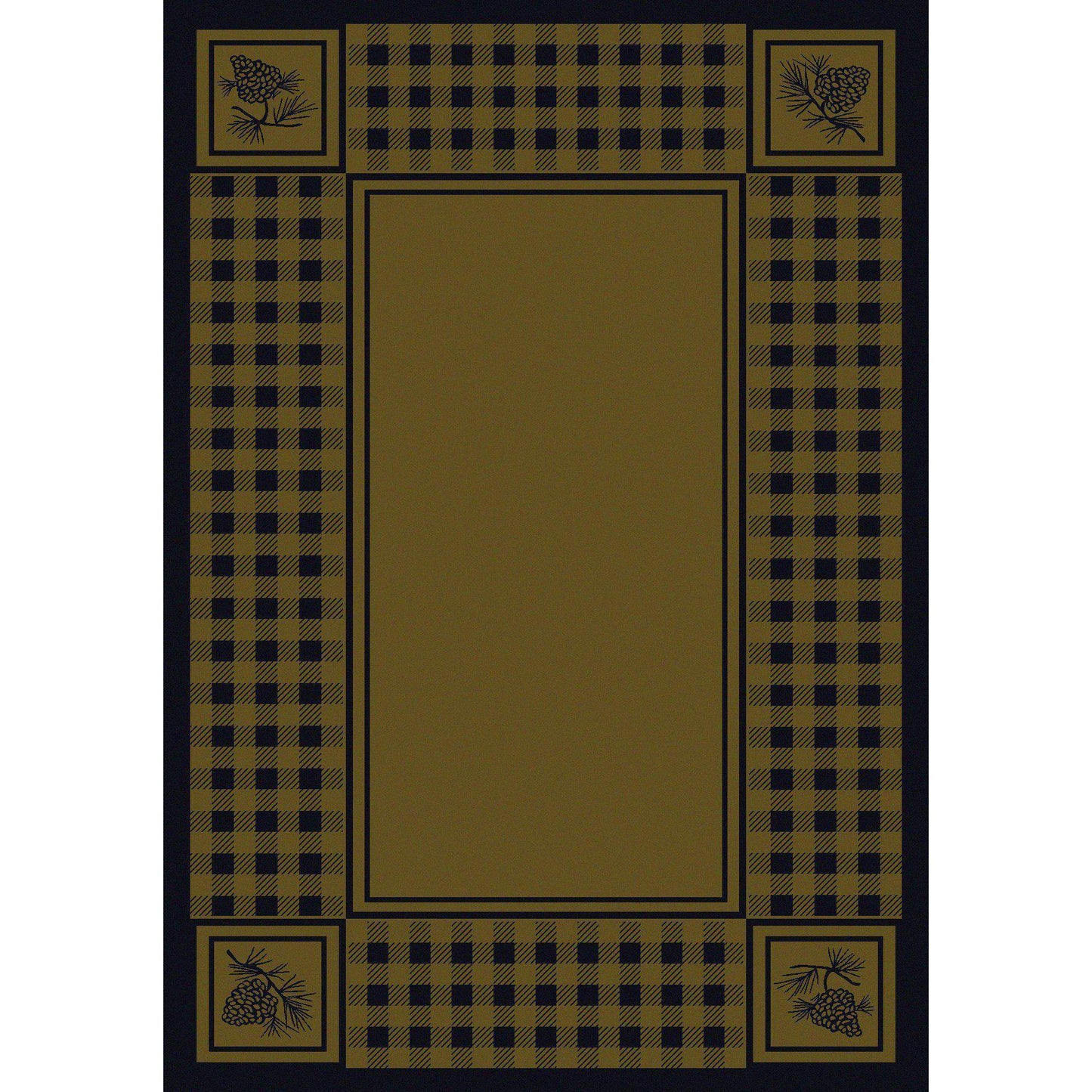Forest Refuge Rug – Green – lifestyle