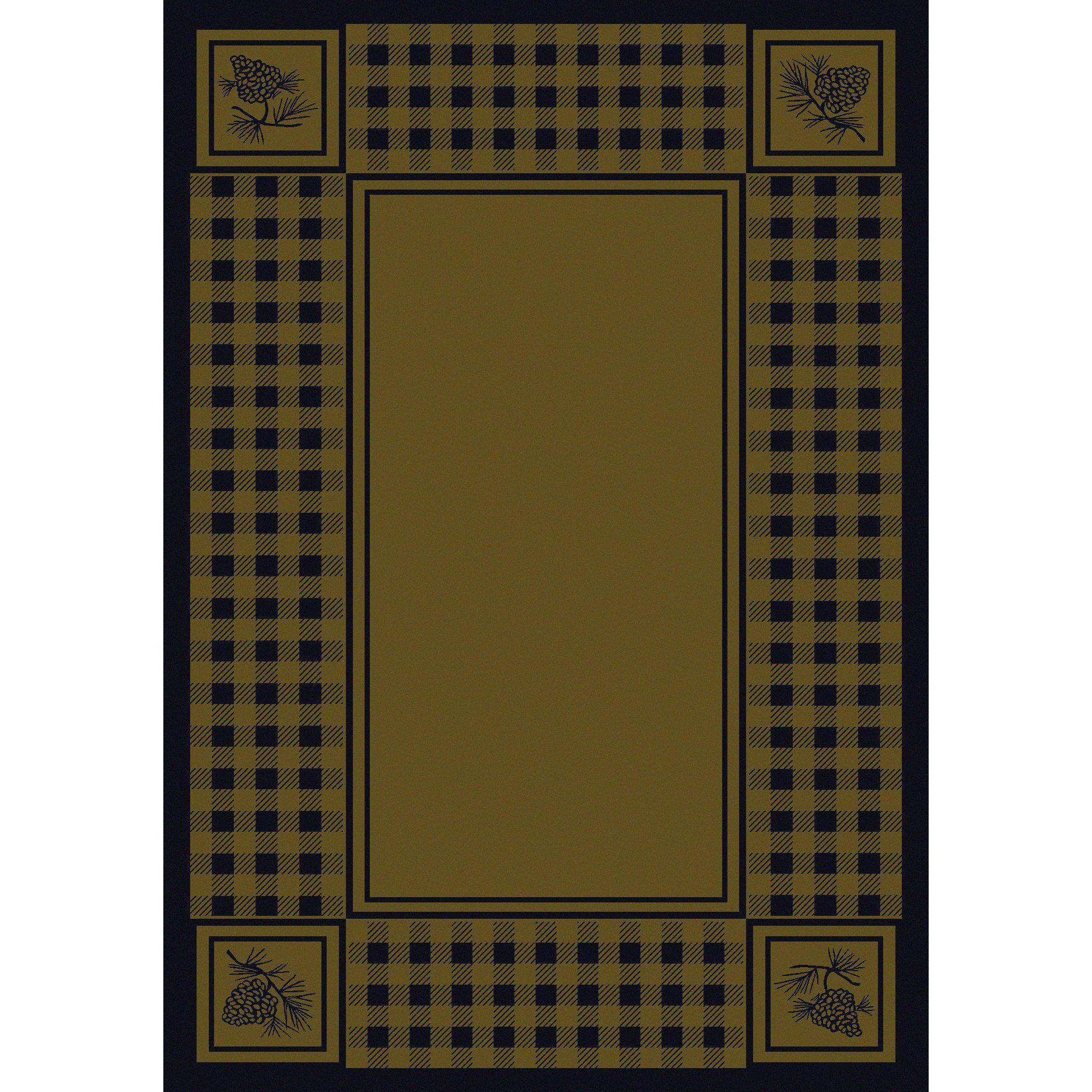 Forest Refuge Rug – Green – lifestyle