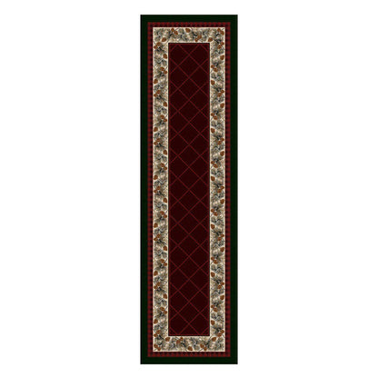 Forever Green Rug – Garnet – alternate view