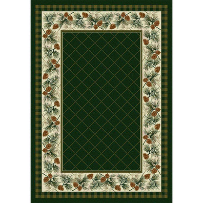 Green Pines Rug – Pine – lifestyle