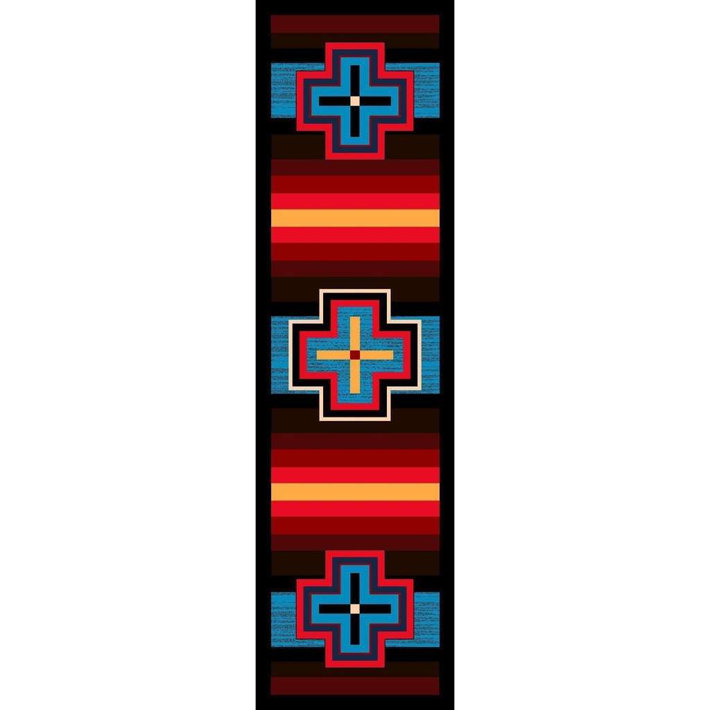 Hunter Rug – Bright – alternate view