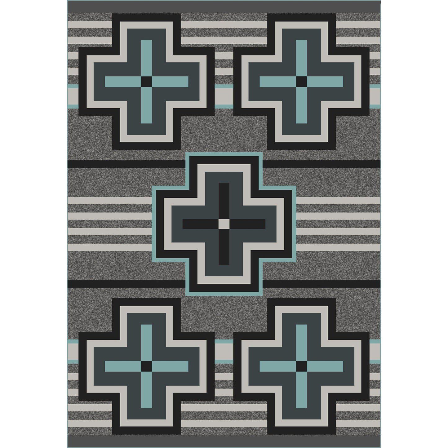 Hunter Rug – Flint Turquoise – lifestyle