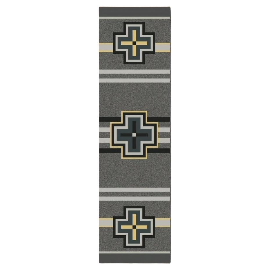 Hunter Rug – Gray – alternate view