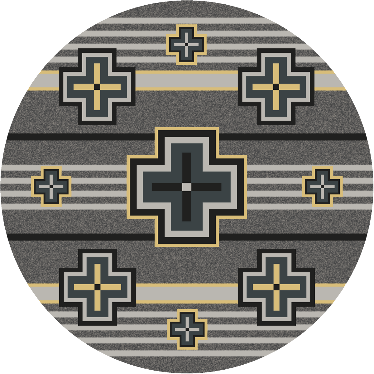 Hunter Rug – Gray – lifestyle