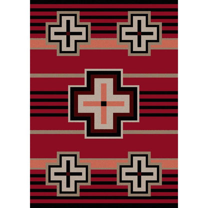 Hunter Rug – Red – lifestyle
