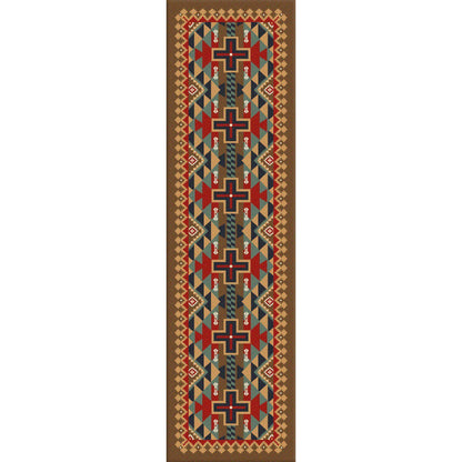 Keep It In The Tribe-CabinRugs Southwestern Rugs Wildlife Rugs Lodge Rugs Aztec RugsSouthwest Rugs