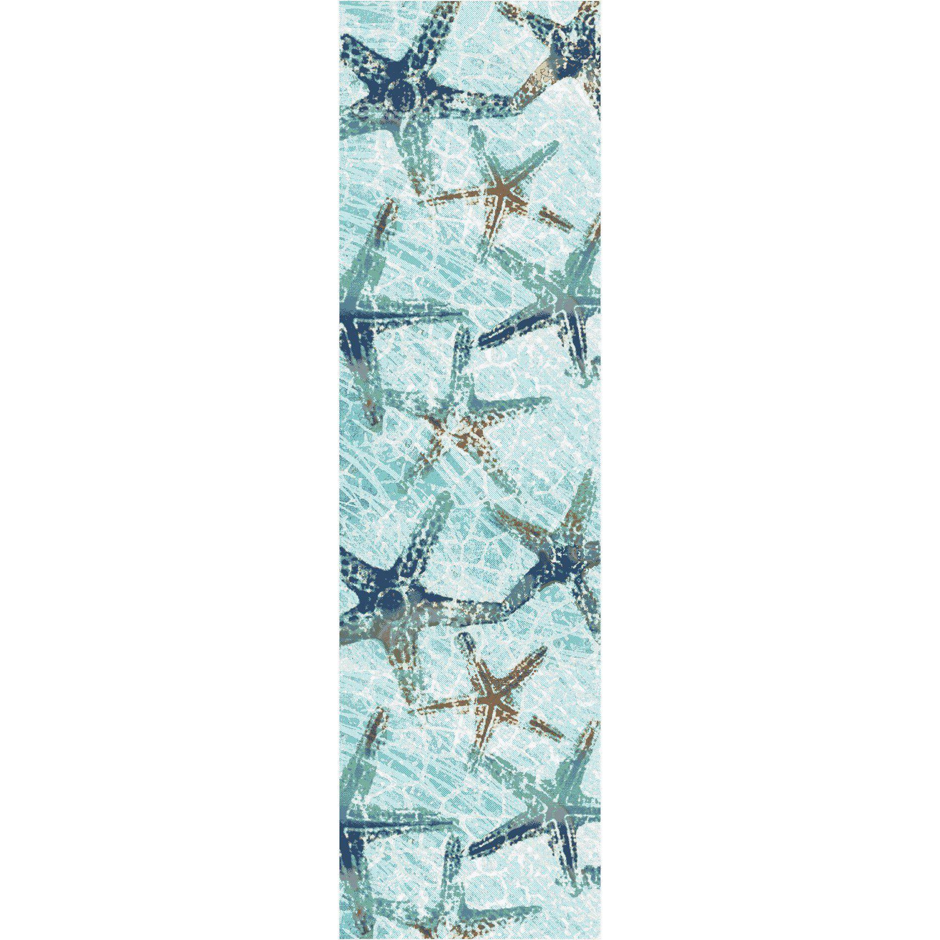 Lagoon Reef - Aqua-CabinRugs Southwestern Rugs Wildlife Rugs Lodge Rugs Aztec RugsSouthwest Rugs