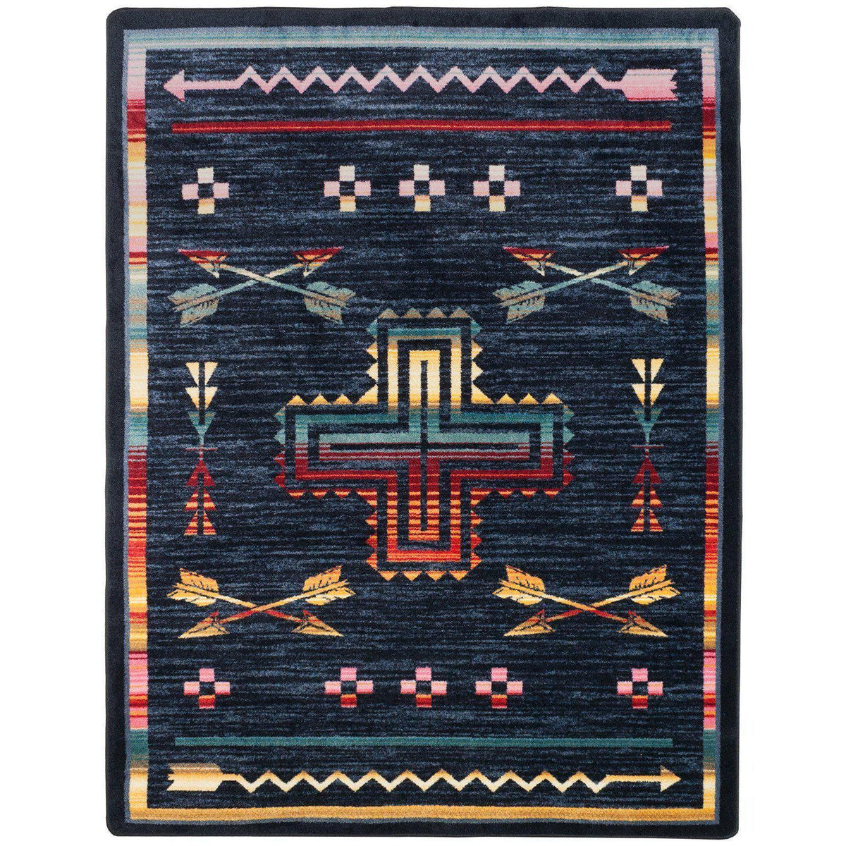 Legends Of The Desert Rug – Grey – full view
