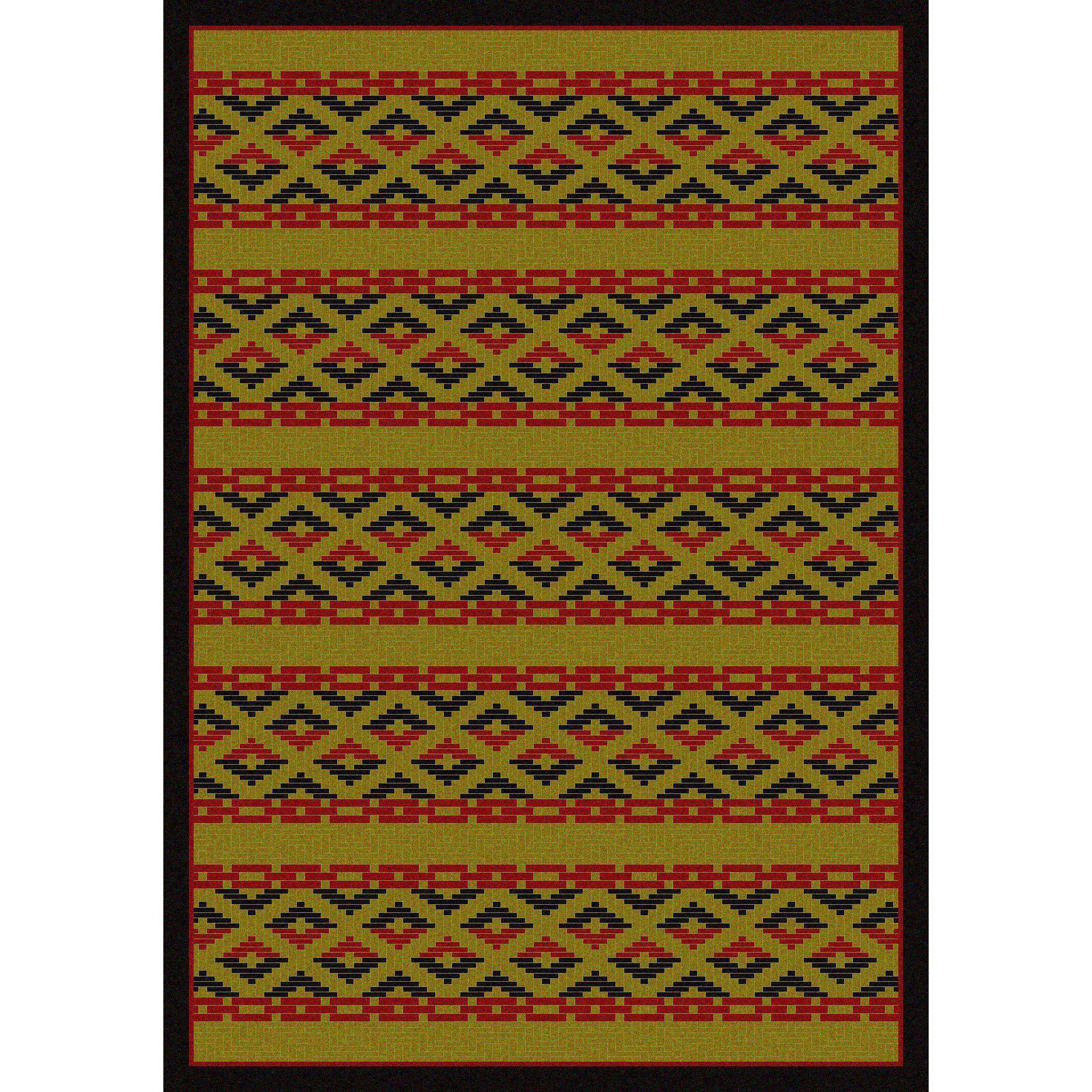 Mother's Basket Rug – Dark Chocolate – lifestyle