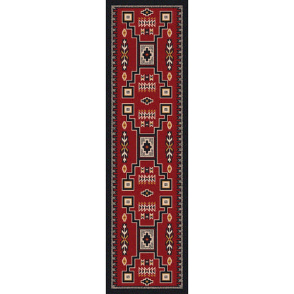 Old Timer Rug – Red – pattern detail