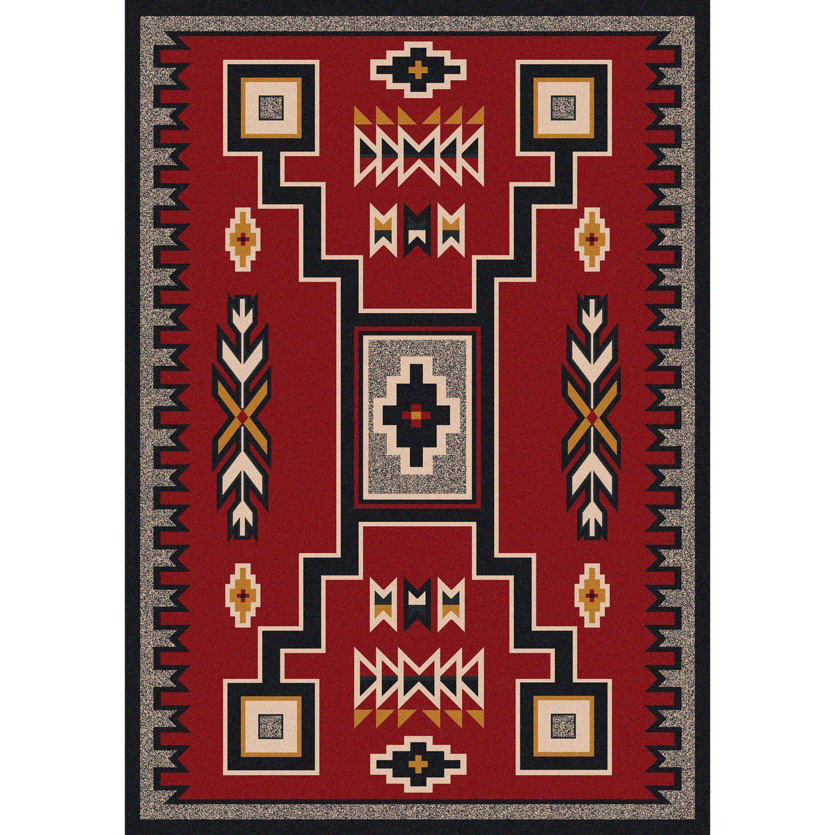 Old Timer Rug – Red – alternate view