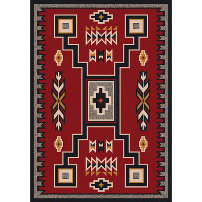 Old Timer Rug – Red – alternate view