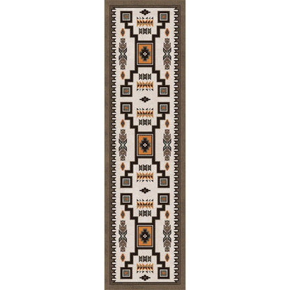 Old Timer Rug – Worn Saddle – alternate view