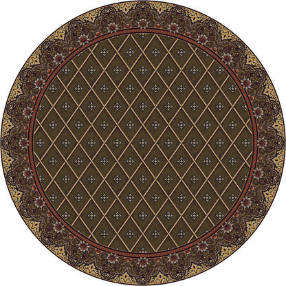 Peak Seeker Rug – Meadow – pattern detail
