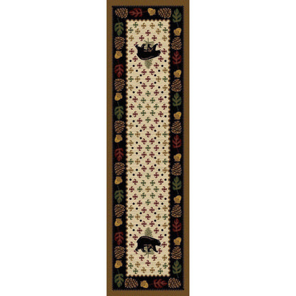 Picnic Bear Rug – Natural – alternate view