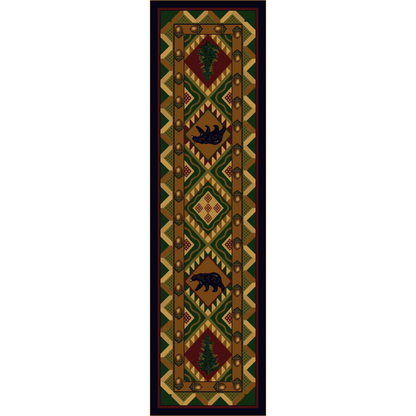 Picnic In The Forest Rug – Woodland – alternate view