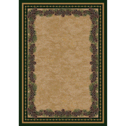 Pine Peak Rug – Green – lifestyle