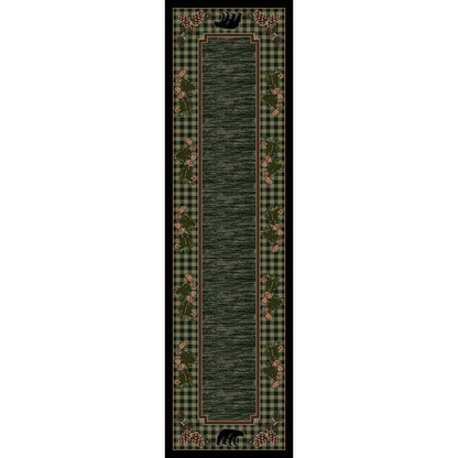 Pinecones & Bears Rug – alternate view