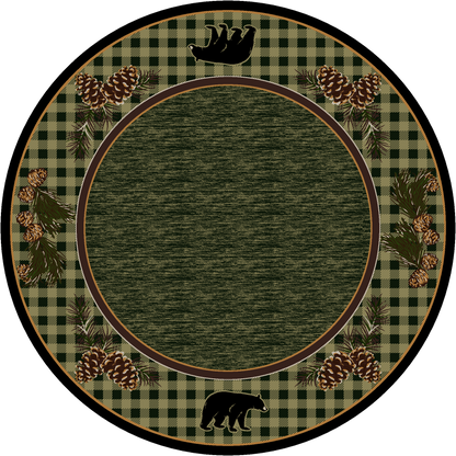 Pinecones & Bears Rug – lifestyle