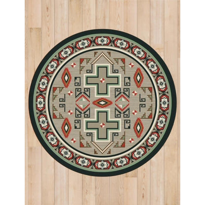 Rain Dance Rug – pattern detail