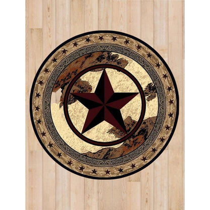 Ranger Cover Rug – Natural – pattern detail
