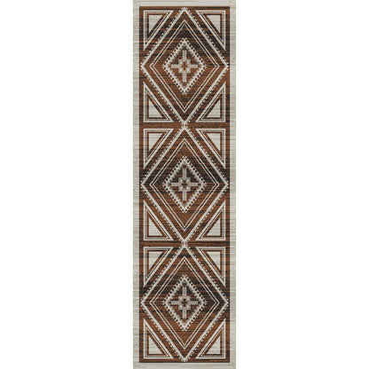 Rim Shot Rug – Earthen – alternate view