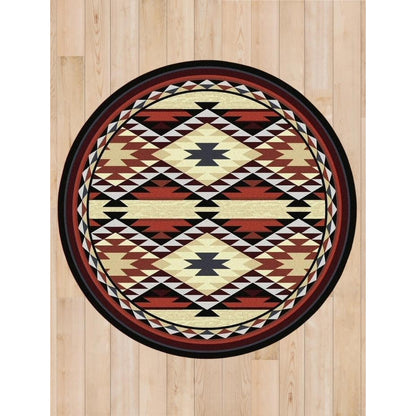 Rio Grande Rug – Rust – pattern detail