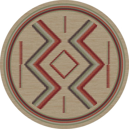 Sand Glass Rug – Fall – pattern detail