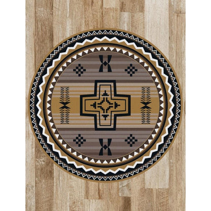 Southwest Abrazos Rug – Old Gold – alternate view