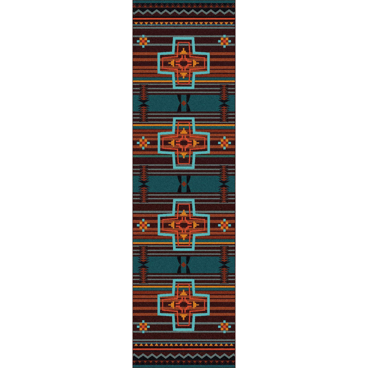 Southwest Abrazos Rug – Sunset – alternate view
