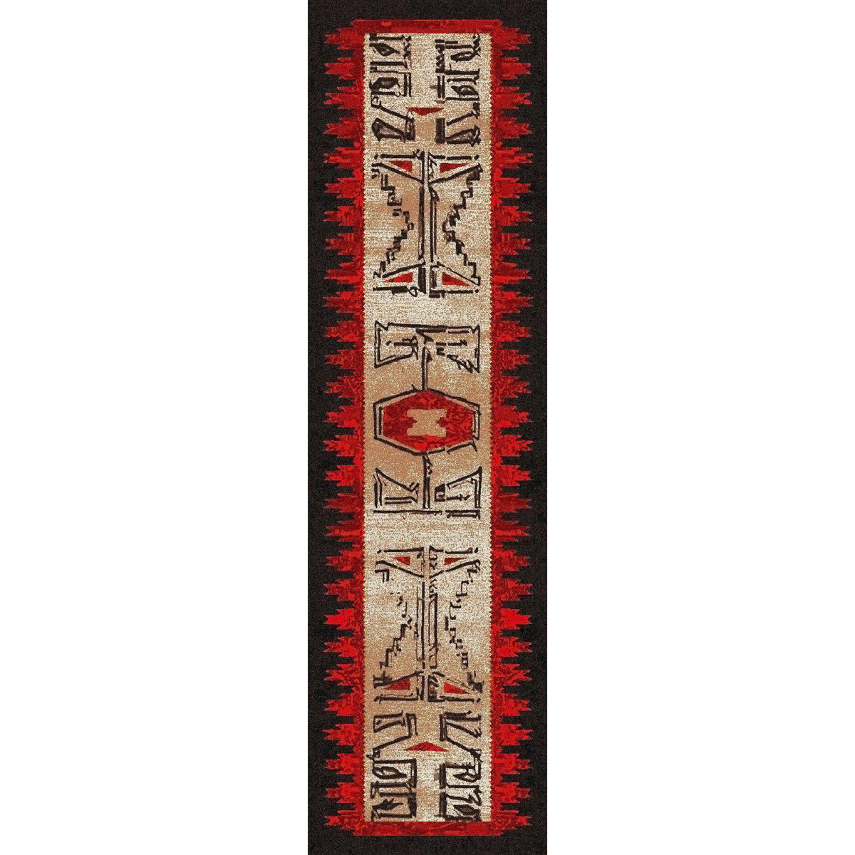 Southwest Ancients OKA Rug – Red – alternate view