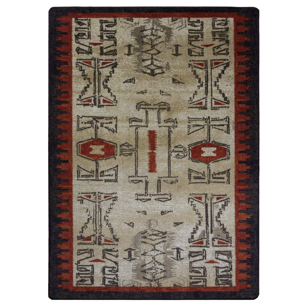 Southwest Ancients OKA Rug – Red – lifestyle