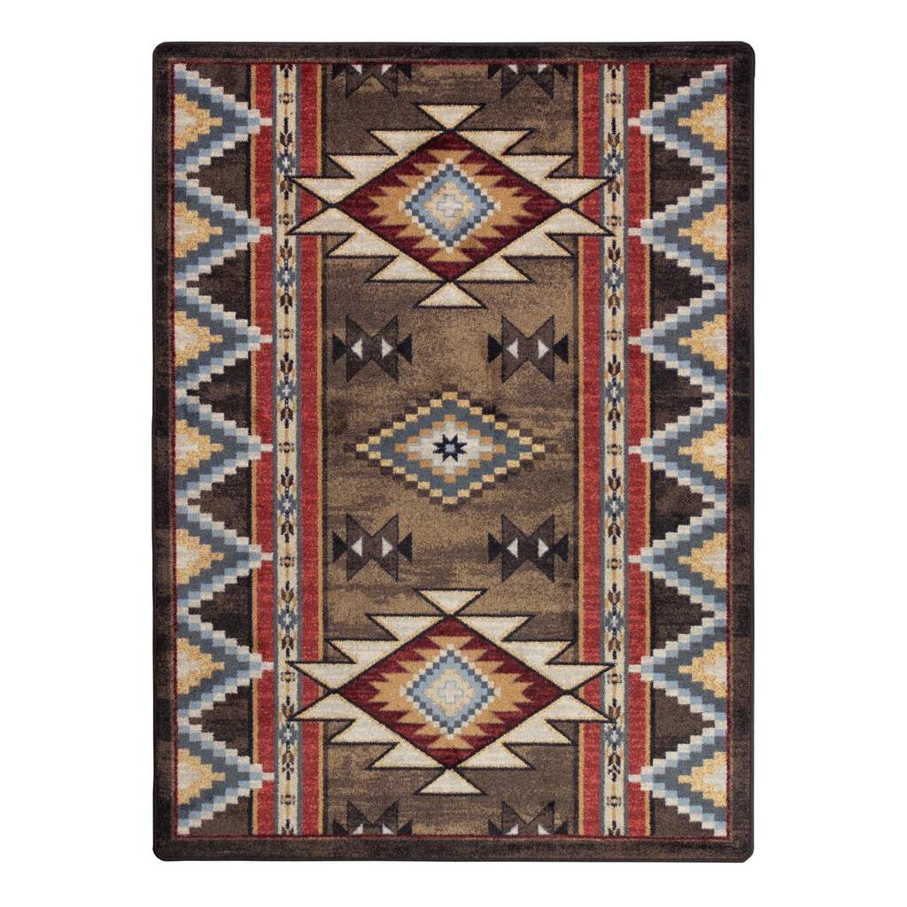 Southwest Archers Rug – Brown – lifestyle